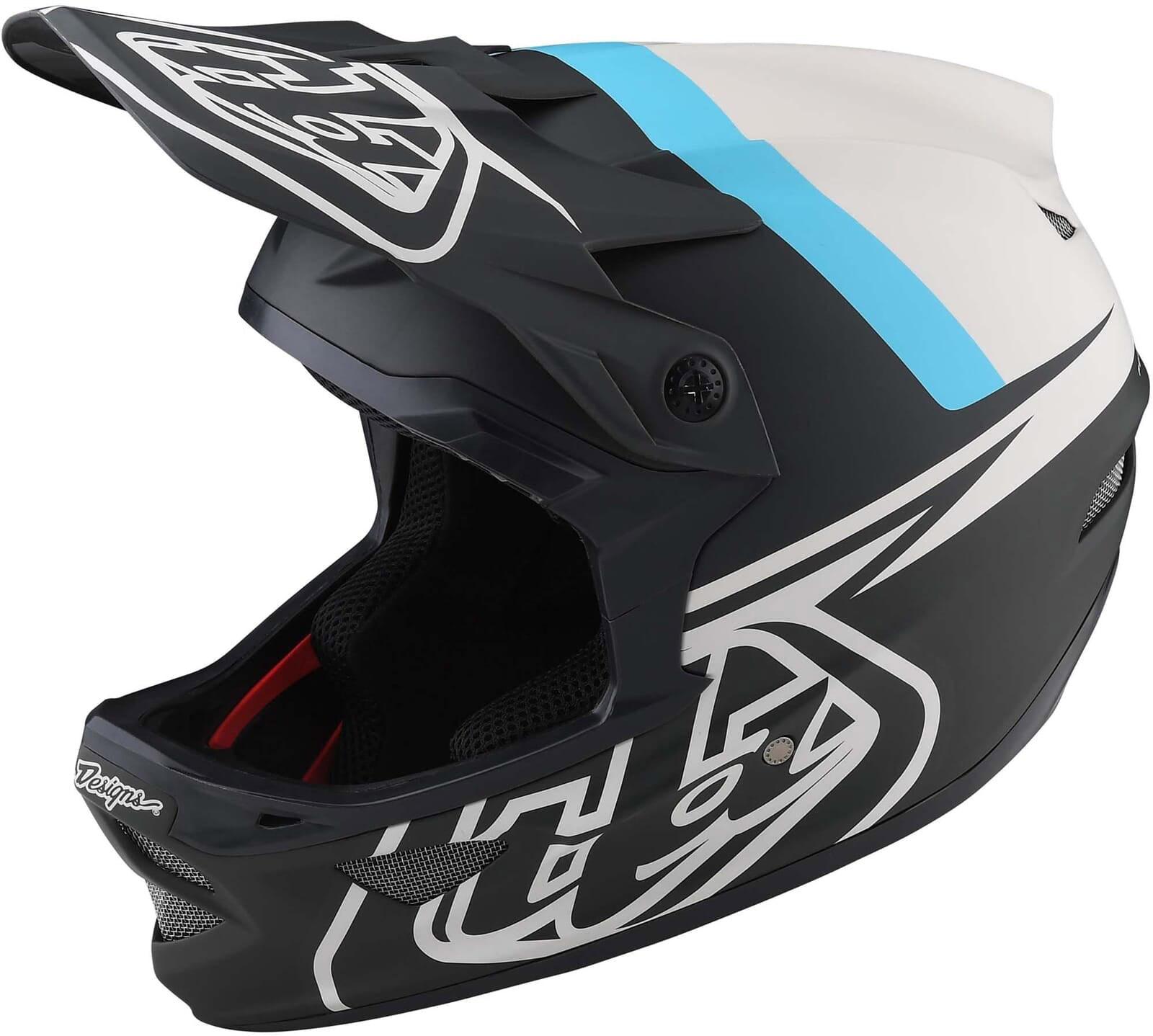 Click to view product details and reviews for Troy Lee Designs D3 Fiberlite Full Face Helmet Slant Green.