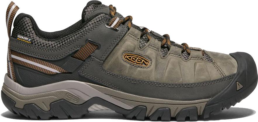 Image of Chaussures Keen TARGHEE III (imperméables) - Black Olive/Golden Brown