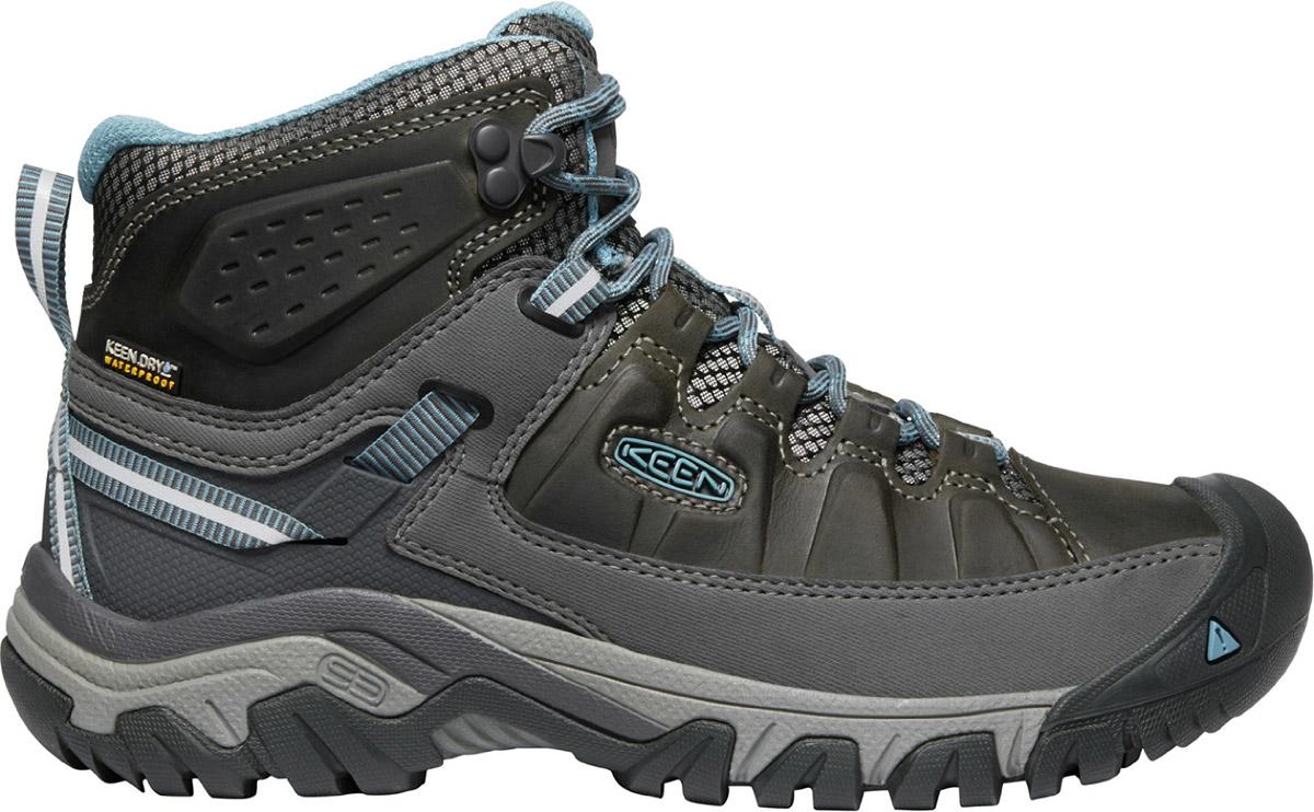 Image of Chaussures Femme Keen TARGHEE III MID (imperméables) - Magnet/Atlantic Blue
