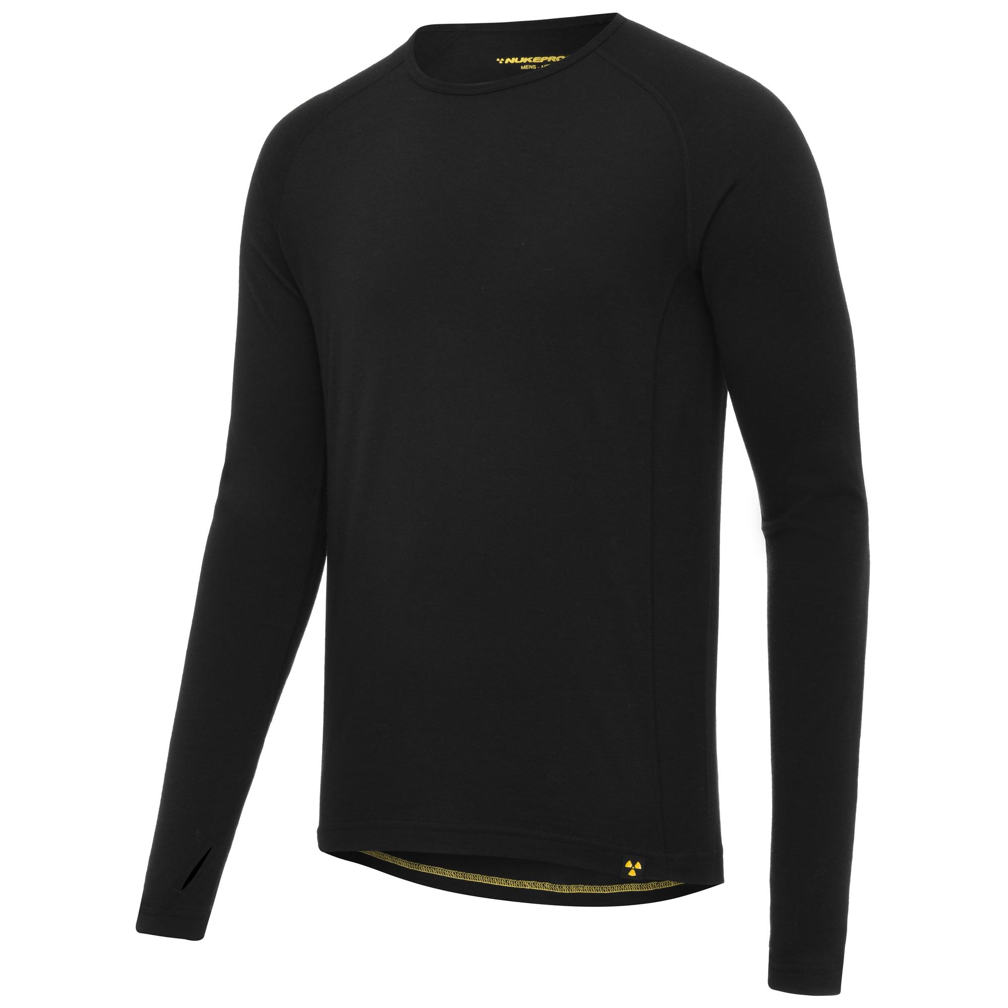 Click to view product details and reviews for Nukeproof Mens Merino Long Sleeve Base Layer Black.