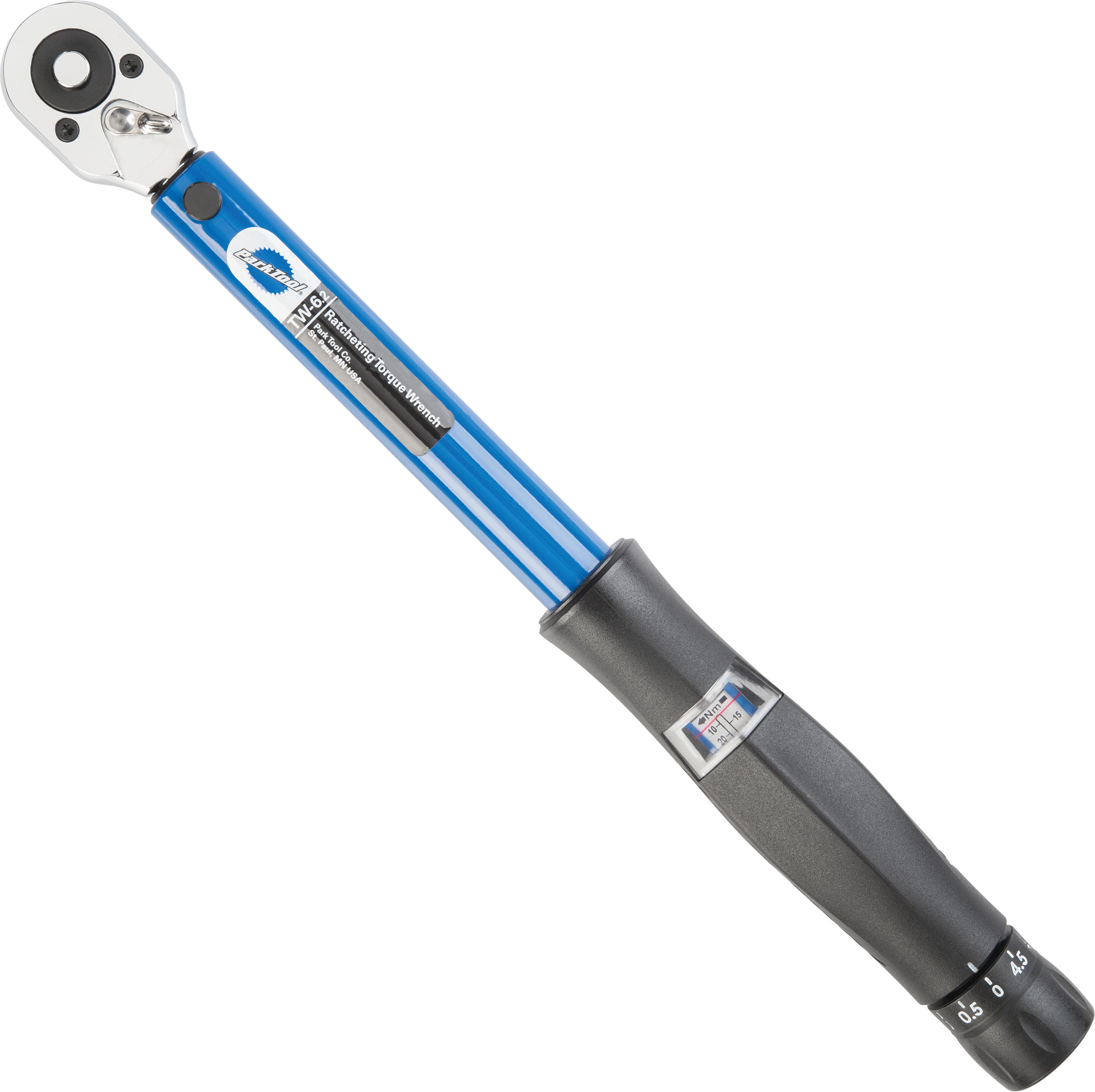 Park Tool TW-6.2 Ratcheting Click-Type Torque Wrench - 10 to 60 Nm