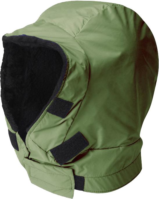 Image of Buffalo DP Hood - Olive Green / Black