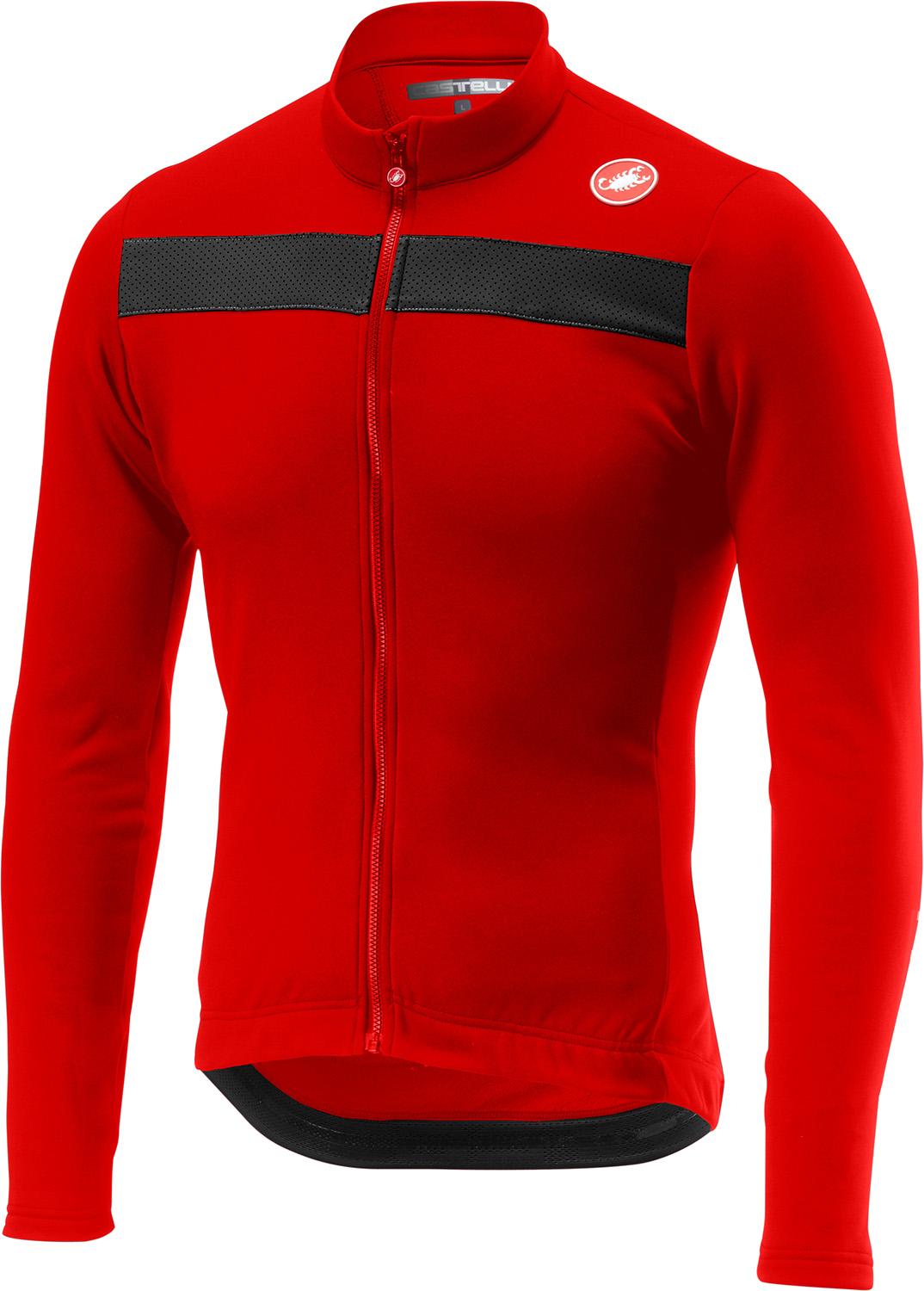 Click to view product details and reviews for Castelli Puro 3 Long Sleeve Jersey Red.
