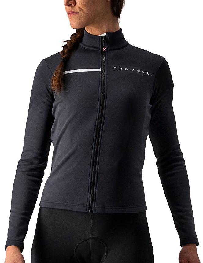 Click to view product details and reviews for Castelli Womens Sinergia Long Sleeve Jersey Light Black White.