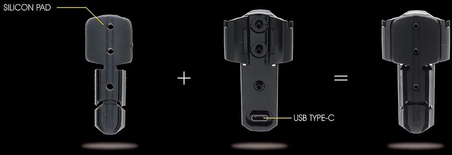 Moon Cerberus Rear Bike Light Wiggle