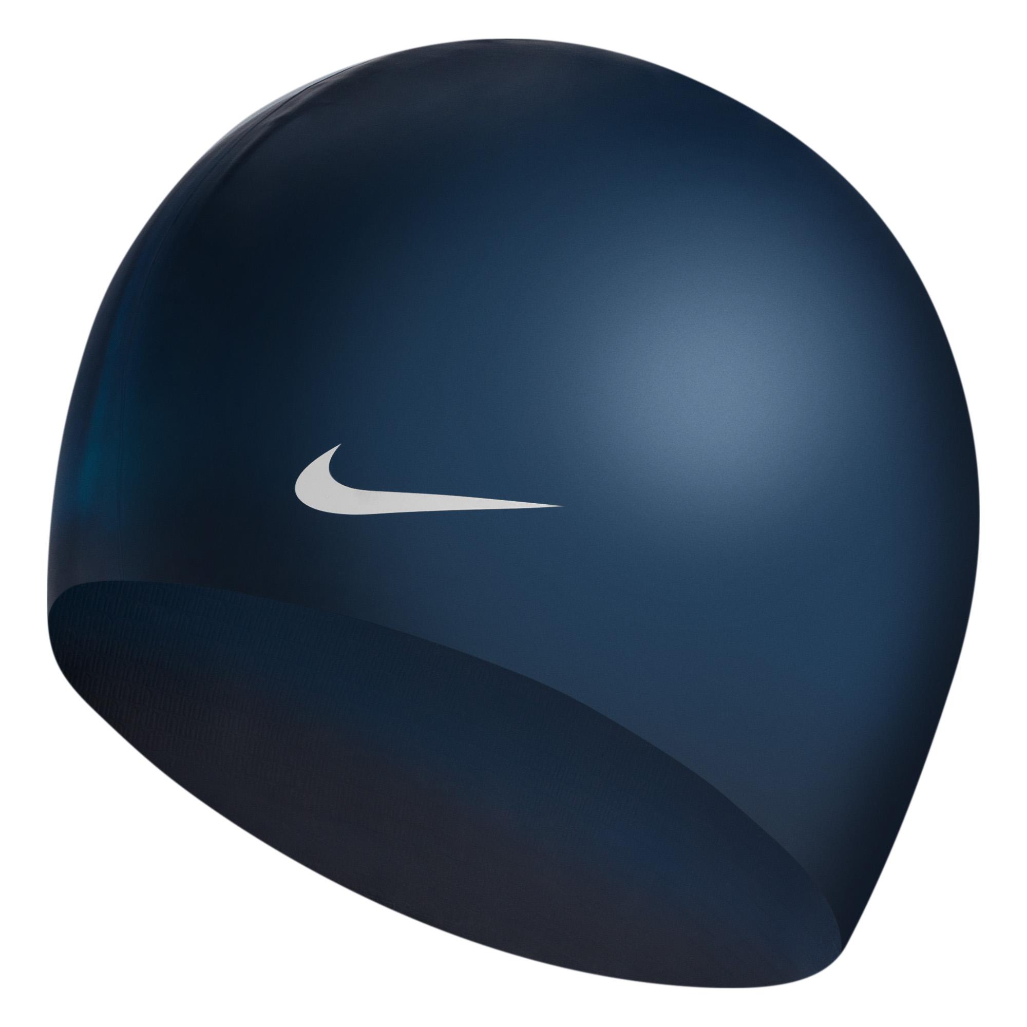 Click to view product details and reviews for Nike Silicone Cap Midnight Navy.