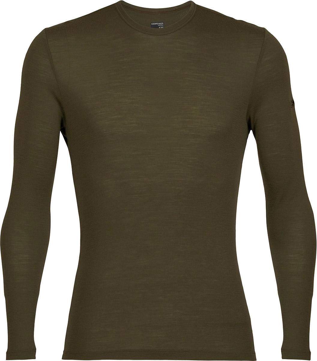 Icebreaker 175 Everyday Merino Long Sleeve Crewe - Loden
