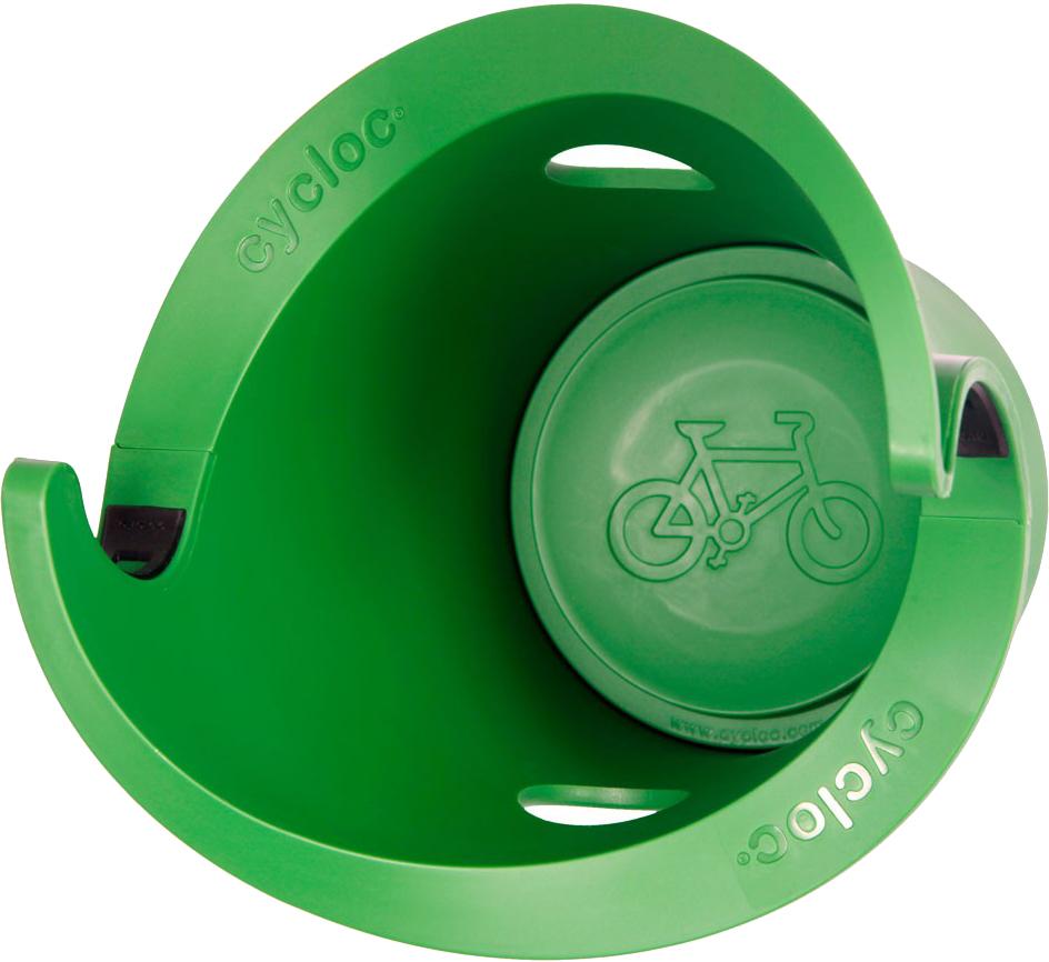 Image of Cycloc Solo Wall Mounted Bike Holder - Green