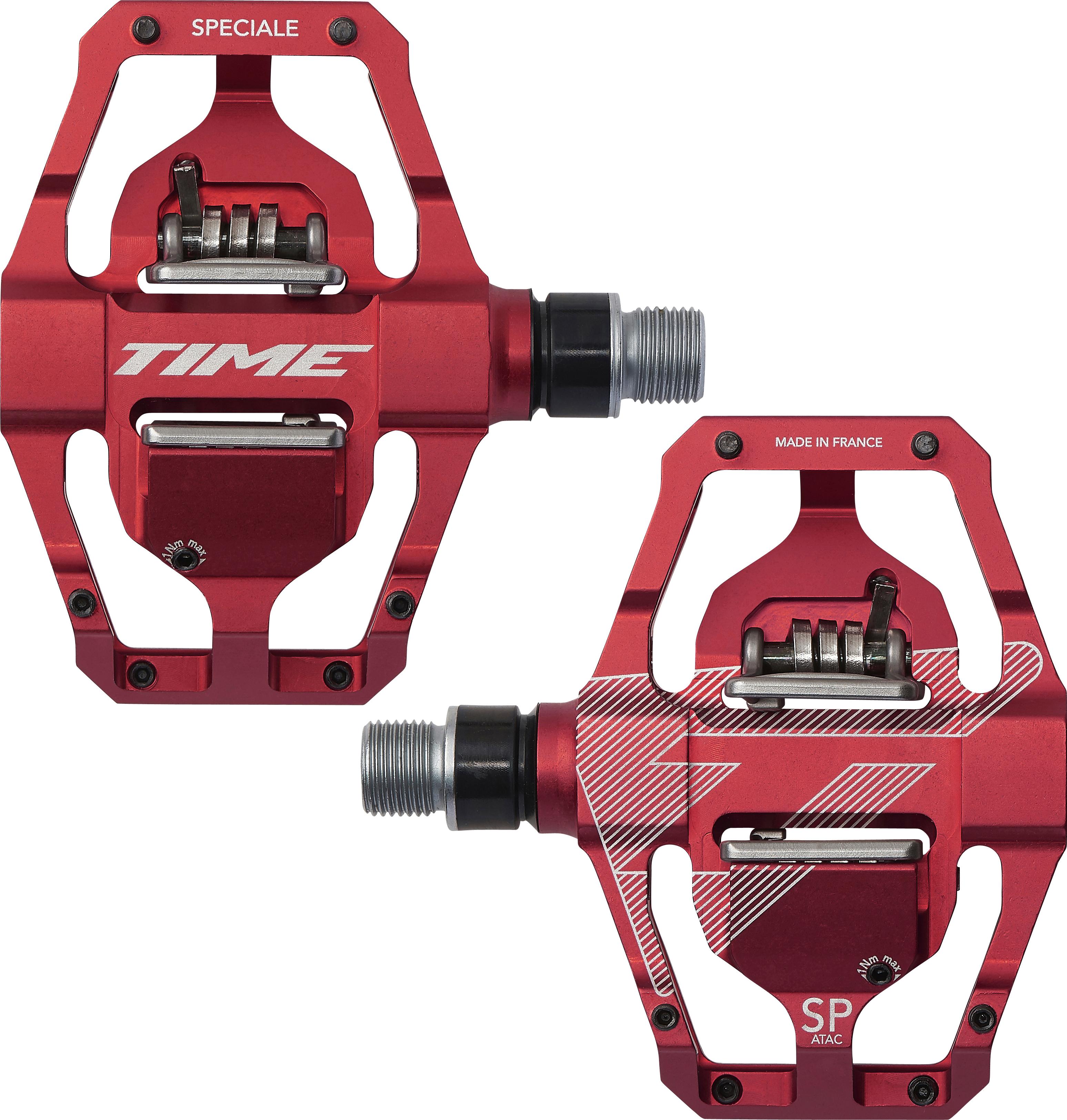Time Speciale 12 Enduro Clipless Pedals - Red