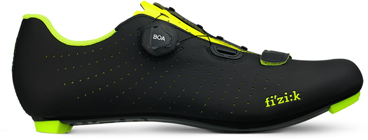Click to view product details and reviews for Fizik Tempo R5 Overcurve Road Shoes Black Yellow.