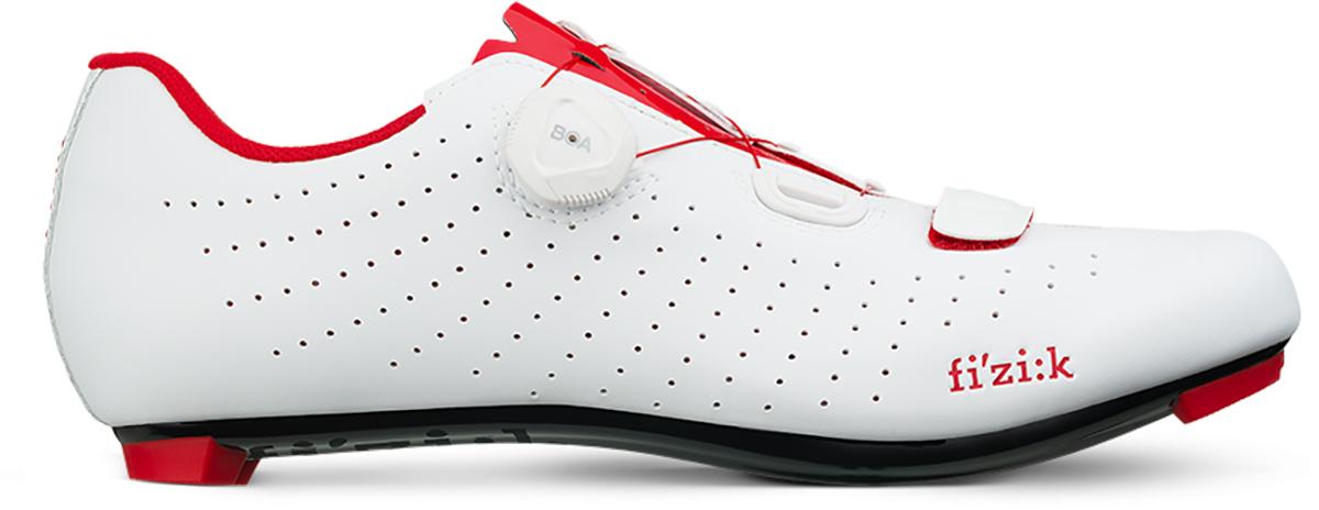Click to view product details and reviews for Fizik Tempo R5 Overcurve Road Shoes White Red.