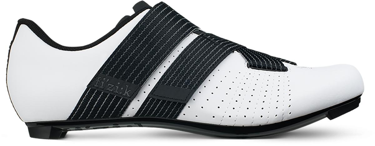 Click to view product details and reviews for Fizik Tempo R5 Powerstrap Road Shoes White Black.