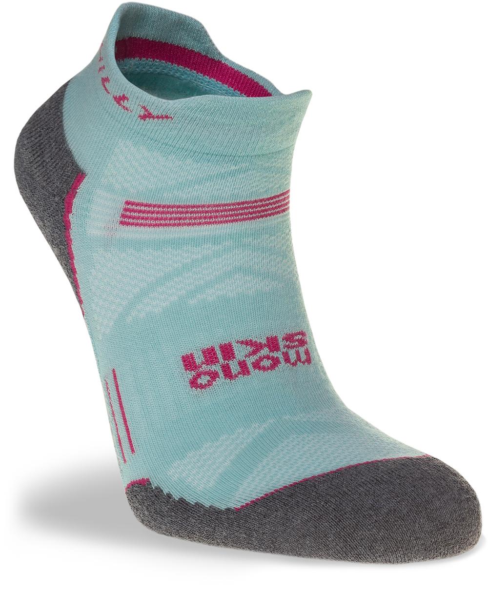 Click to view product details and reviews for Hilly Womens Supreme Socklet Aquamarine Grey Marl.
