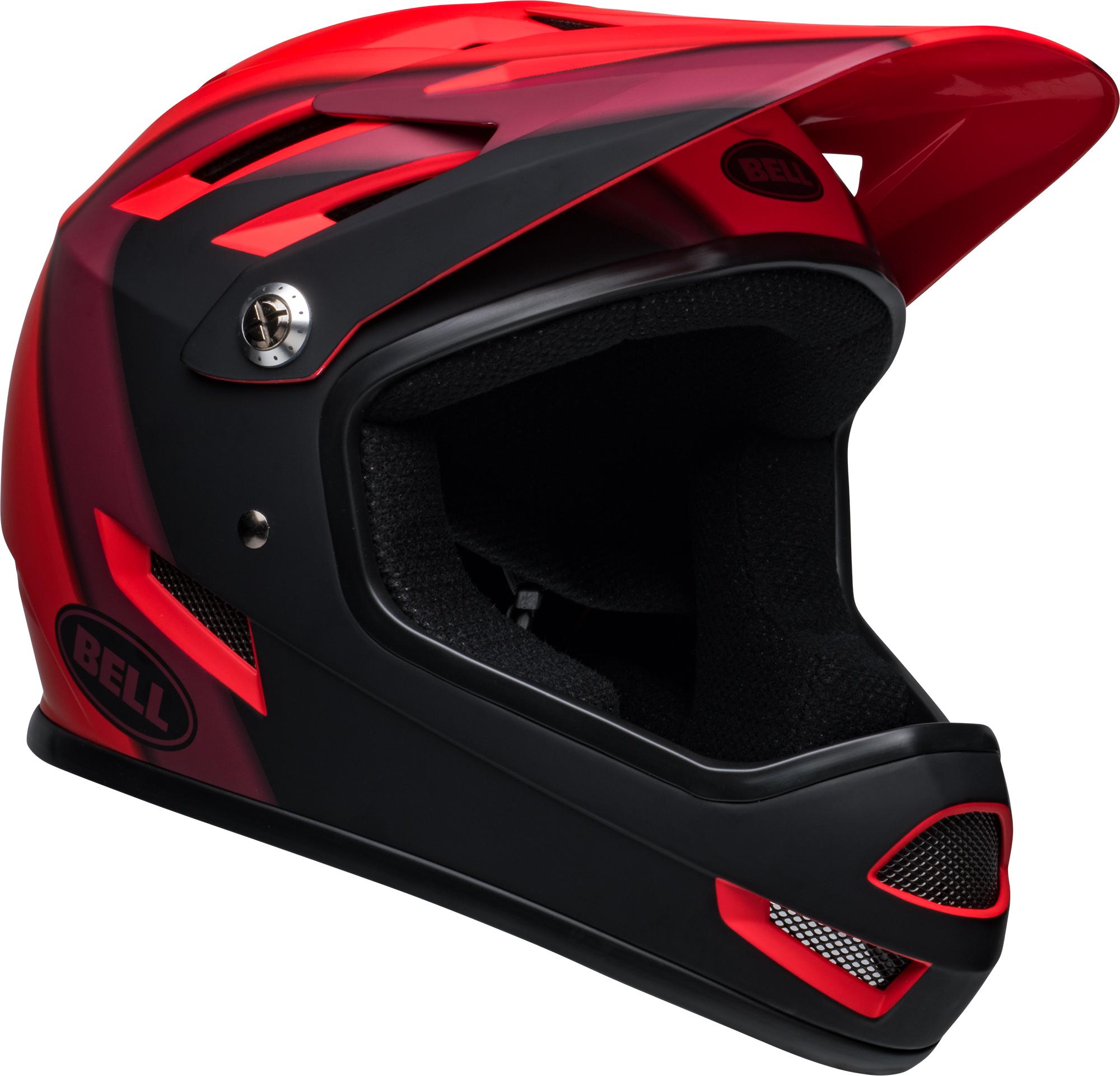 Click to view product details and reviews for Bell Sanction Full Face Helmet Matte Red Black.