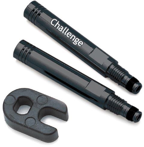 Challenge Alloy Presta Valve Extenders (With Tool)