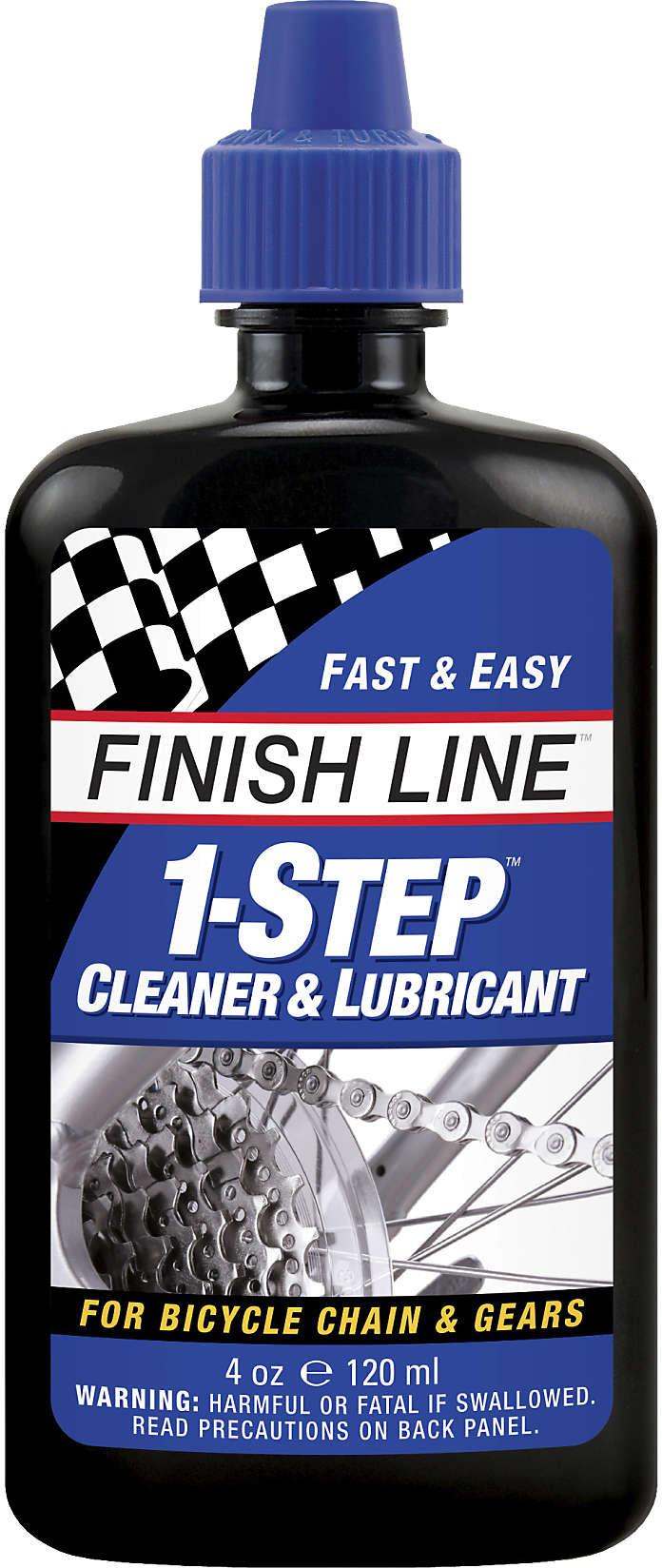 Image of Finish Line 1-Step Bike Cleaner and Lubricant (120ml), Transparent