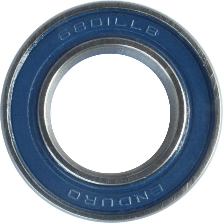 Image of Enduro Bearings ABEC3 6801 LLB Bearing - Silver