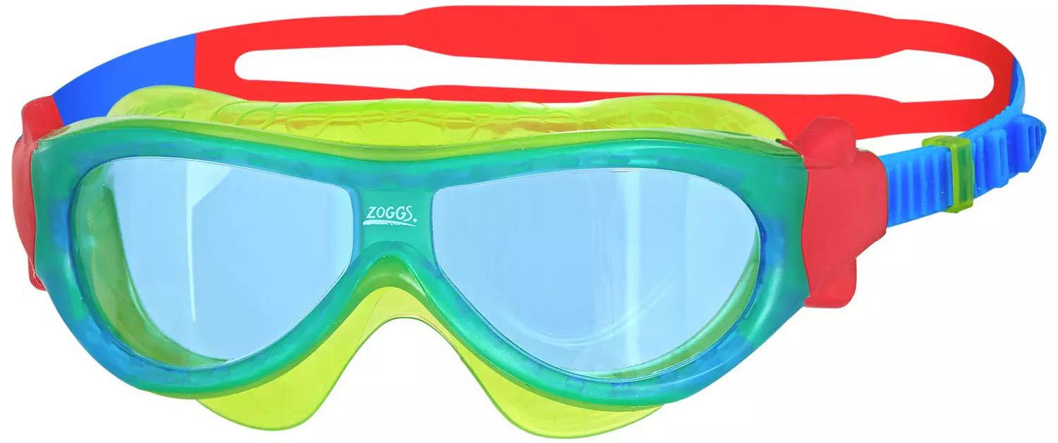 Click to view product details and reviews for Zoggs Phantom Kids Mask Blue Green Tint.