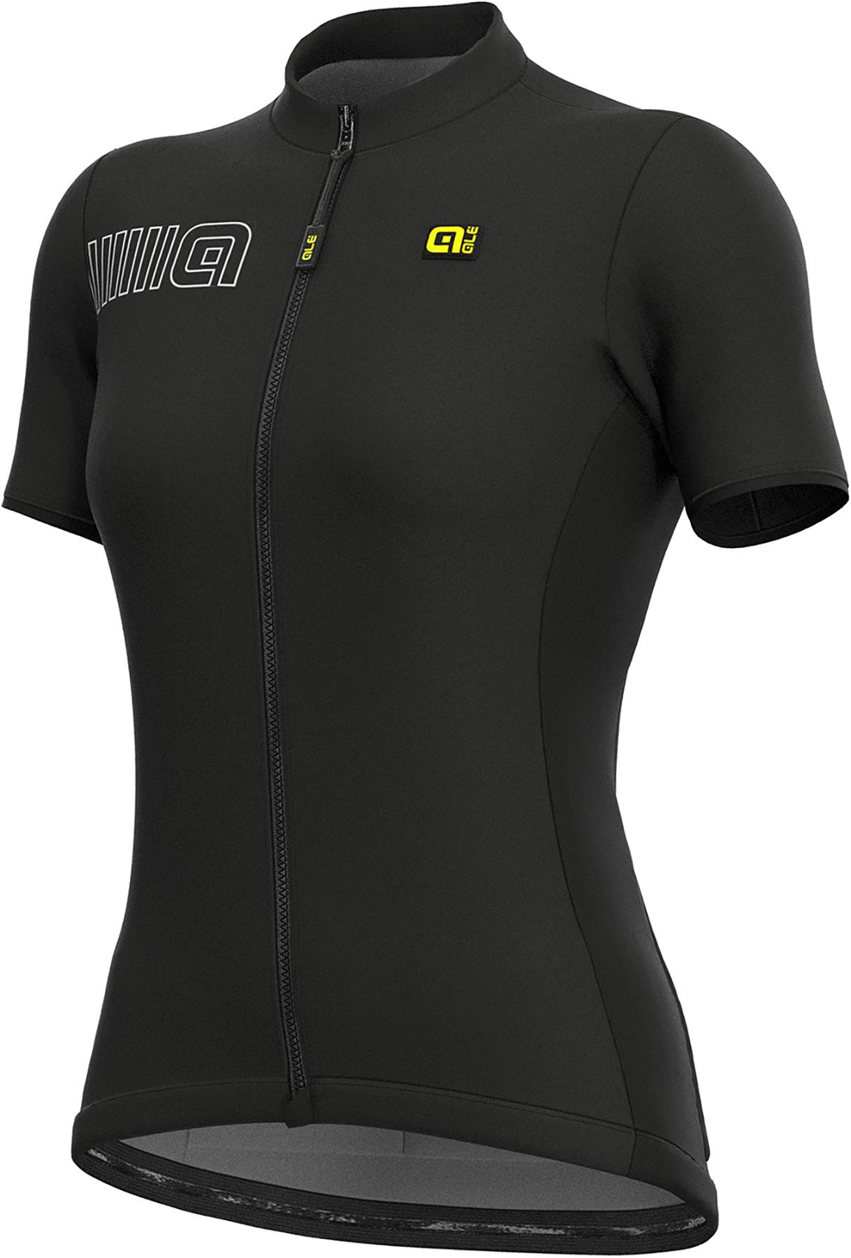 Click to view product details and reviews for Alé Womens Solid Mc Colour Block Jersey Black.
