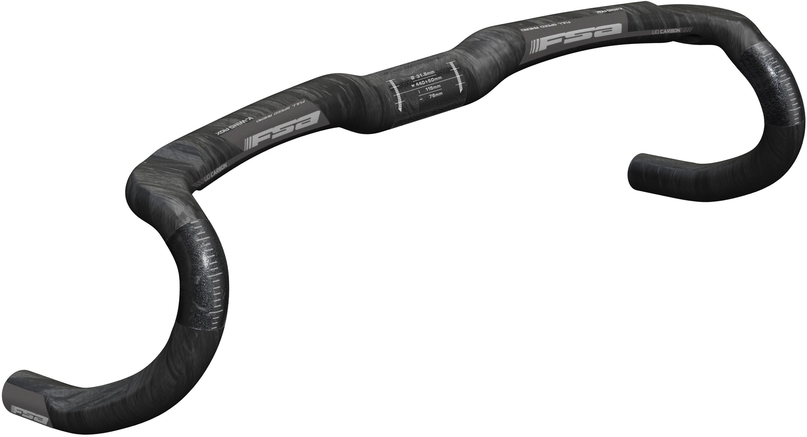 Click to view product details and reviews for Fsa K Wing Agx Carbon Compact Road Handlebar 318mm.