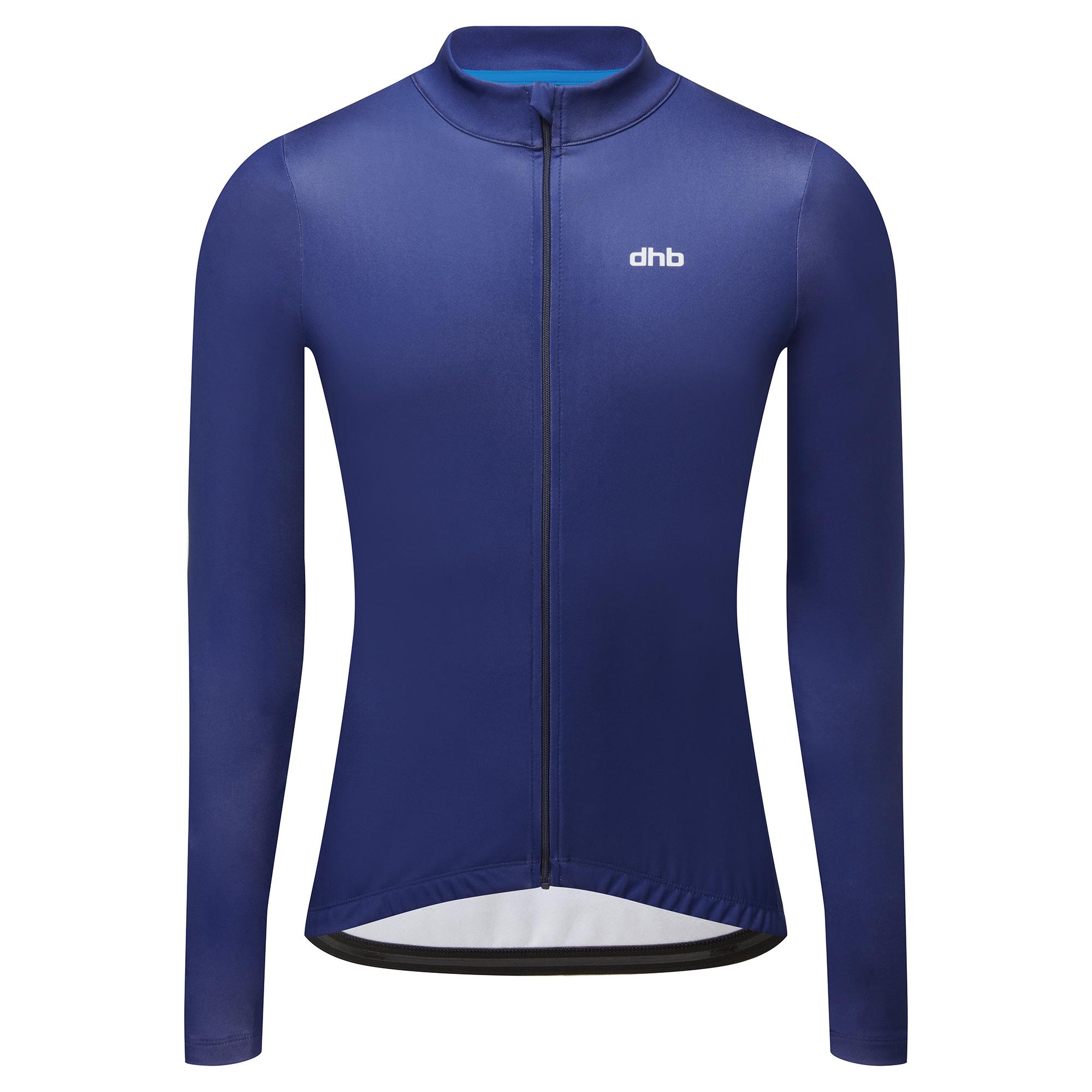 Click to view product details and reviews for Dhb Blok Classic Mens Long Sleeve Jersey Blue Depths.