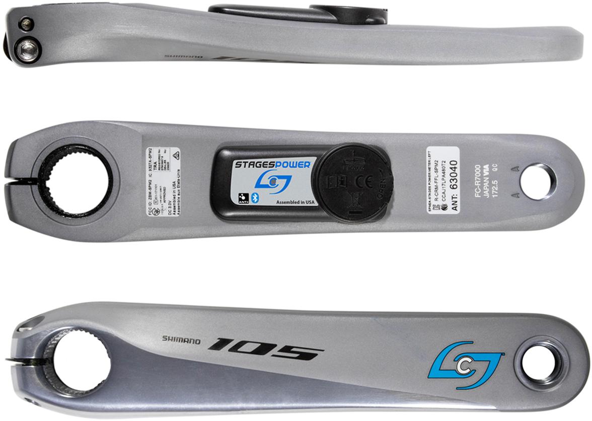 Image of Capteur de puissance Stages Cycling L 105 R7000 - Silver