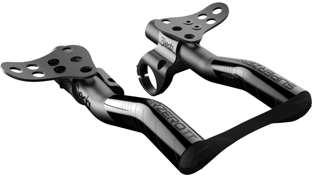 Click to view product details and reviews for Deda Superzero Clip On Alloy Aerobars 318mm Black.