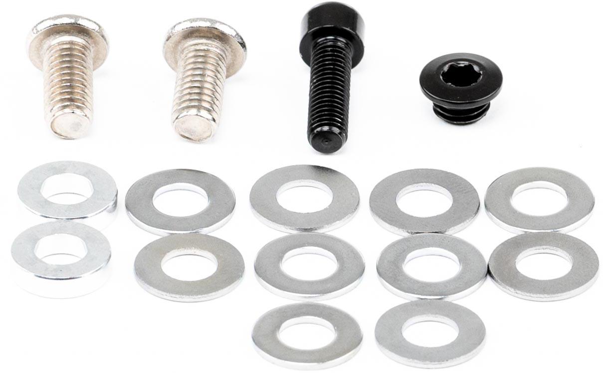 Click to view product details and reviews for Nukeproof Top Mount Low Direct Bolt Kit Silver.