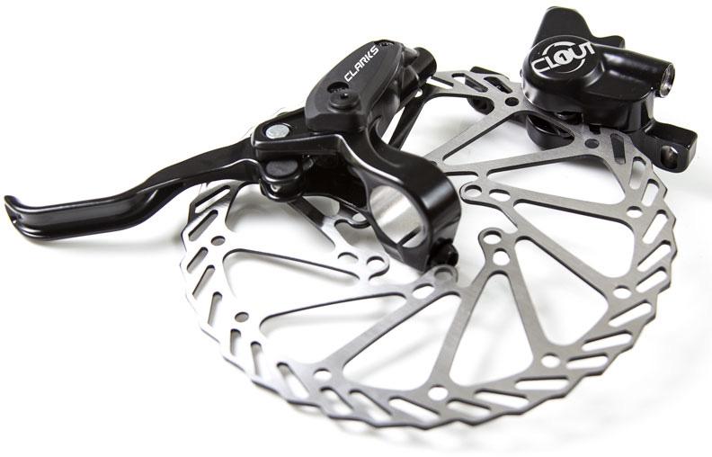 Click to view product details and reviews for Clarks Clout Complete Disc Brake Set Black.