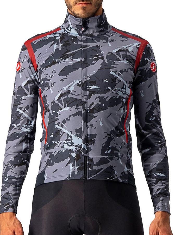 Click to view product details and reviews for Castelli Perfetto Ros Long Sleeve Jersey Grey Blue Pro Red.