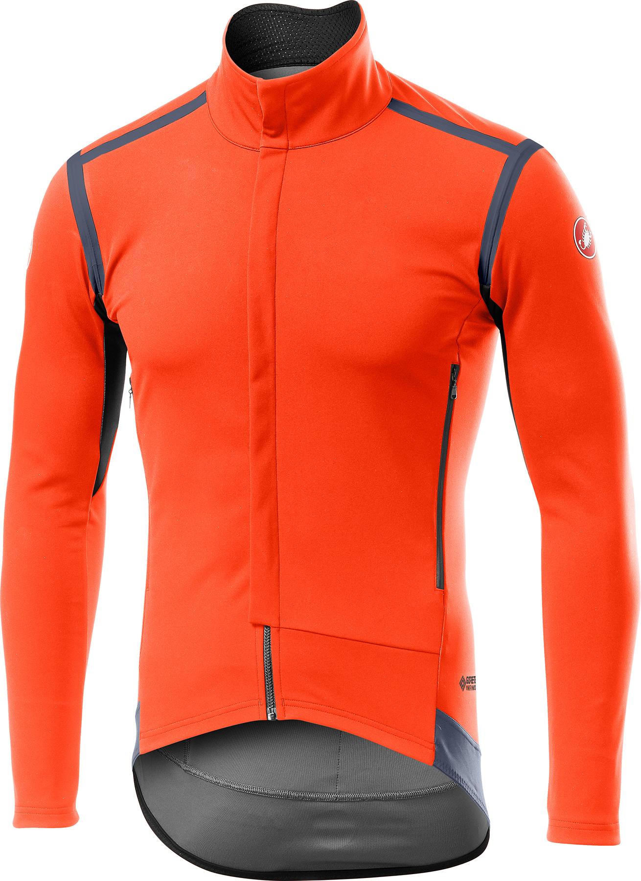 Click to view product details and reviews for Castelli Perfetto Ros Long Sleeve Jersey Orange.