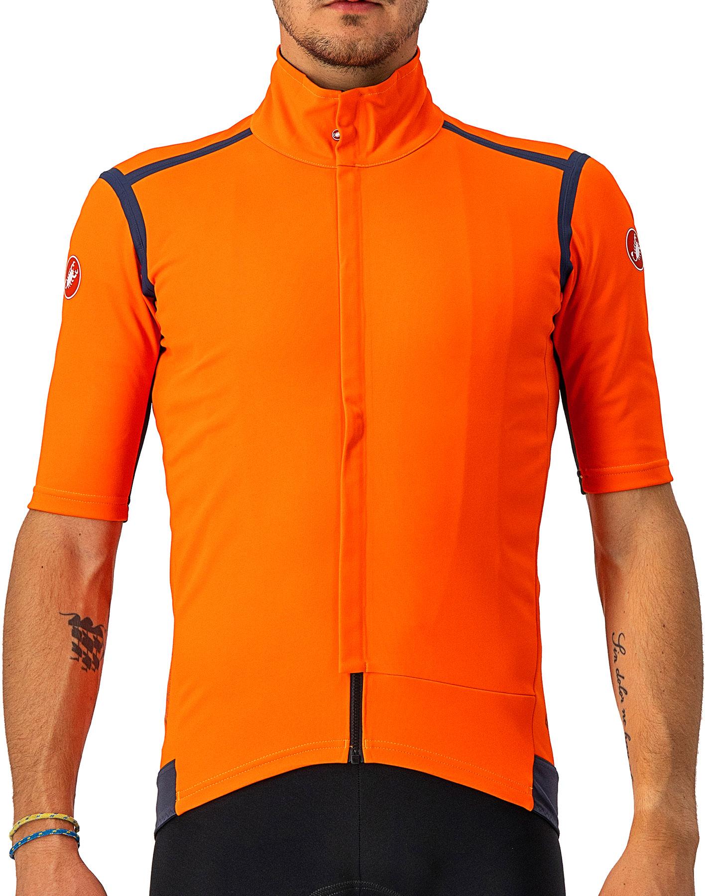 Click to view product details and reviews for Castelli Gabba Ros Jersey Orange.