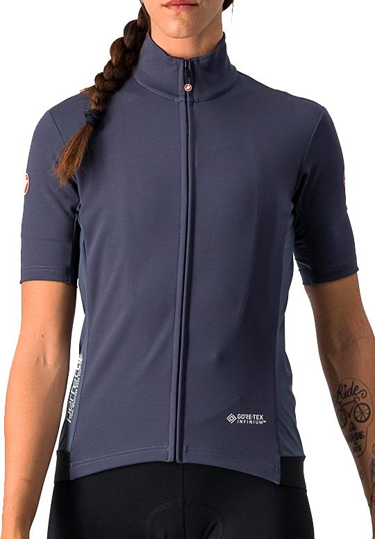 Click to view product details and reviews for Castelli Womens Perfetto Light Ros Jacket Dark Steel Blue.
