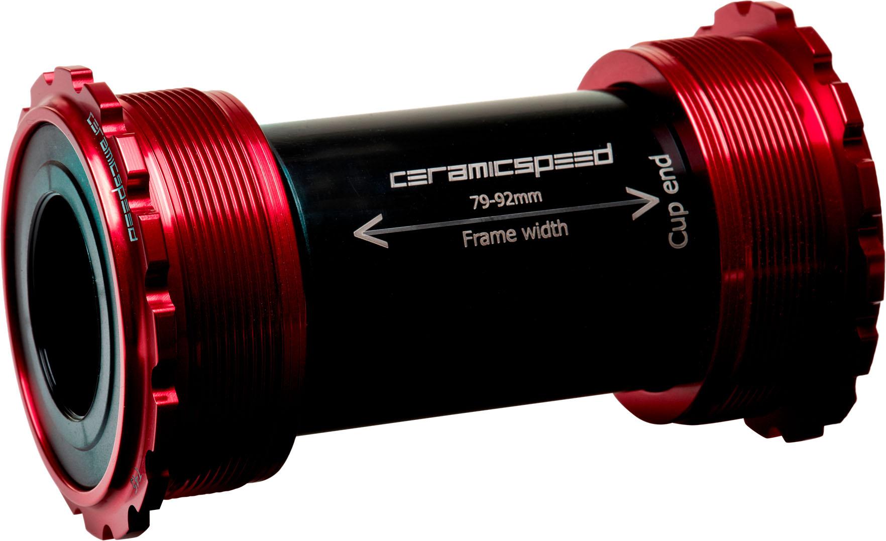 Click to view product details and reviews for Ceramicspeed T45 Dub Bottom Bracket Red.