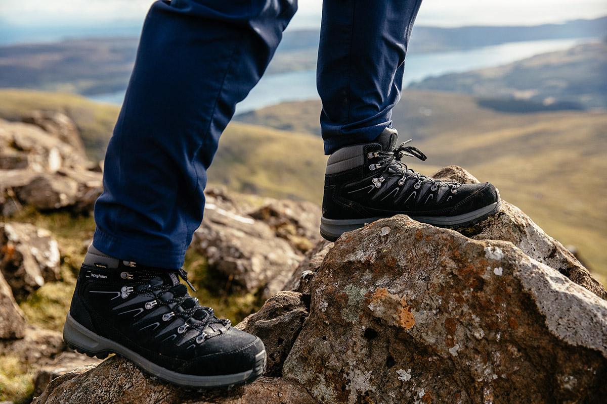 Berghaus Explorer Trek Black Berghaus Walking Boots Berghaus - Main Image
