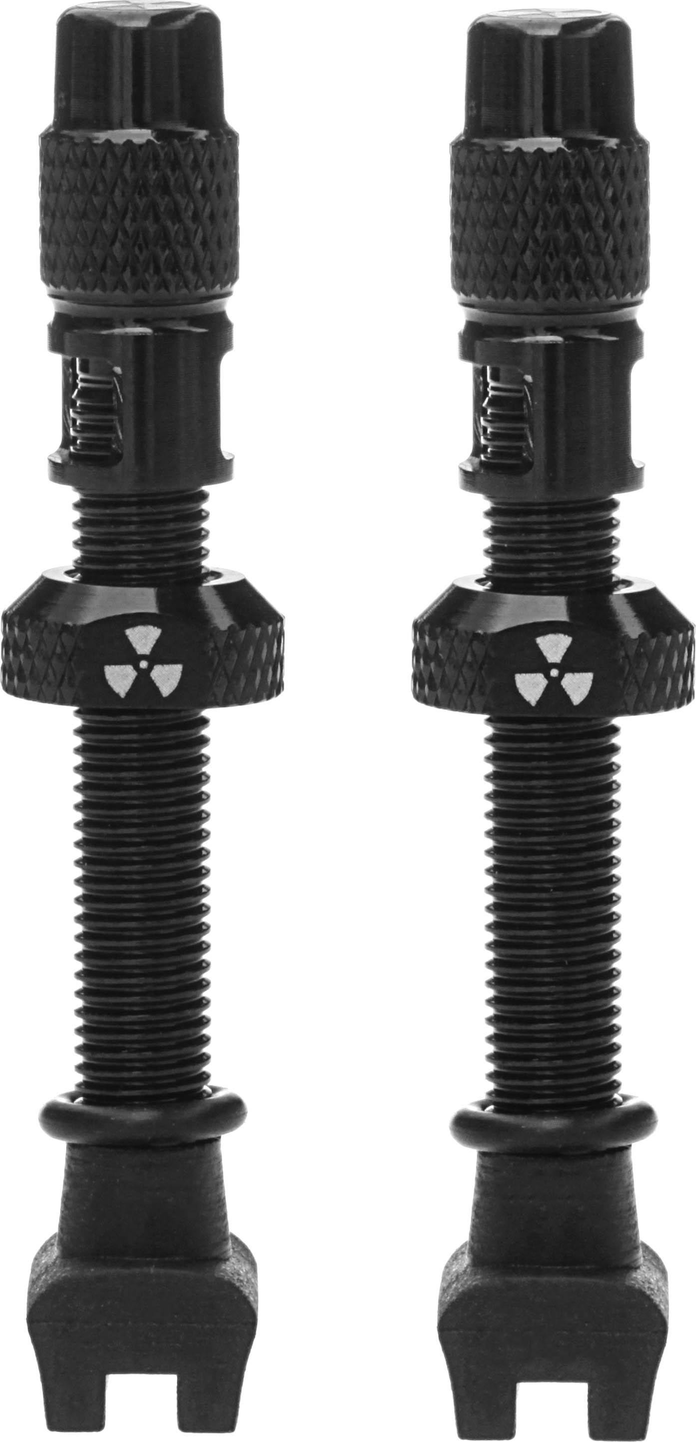 Click to view product details and reviews for Nukeproof Universal Tubeless Valves Pair Black.