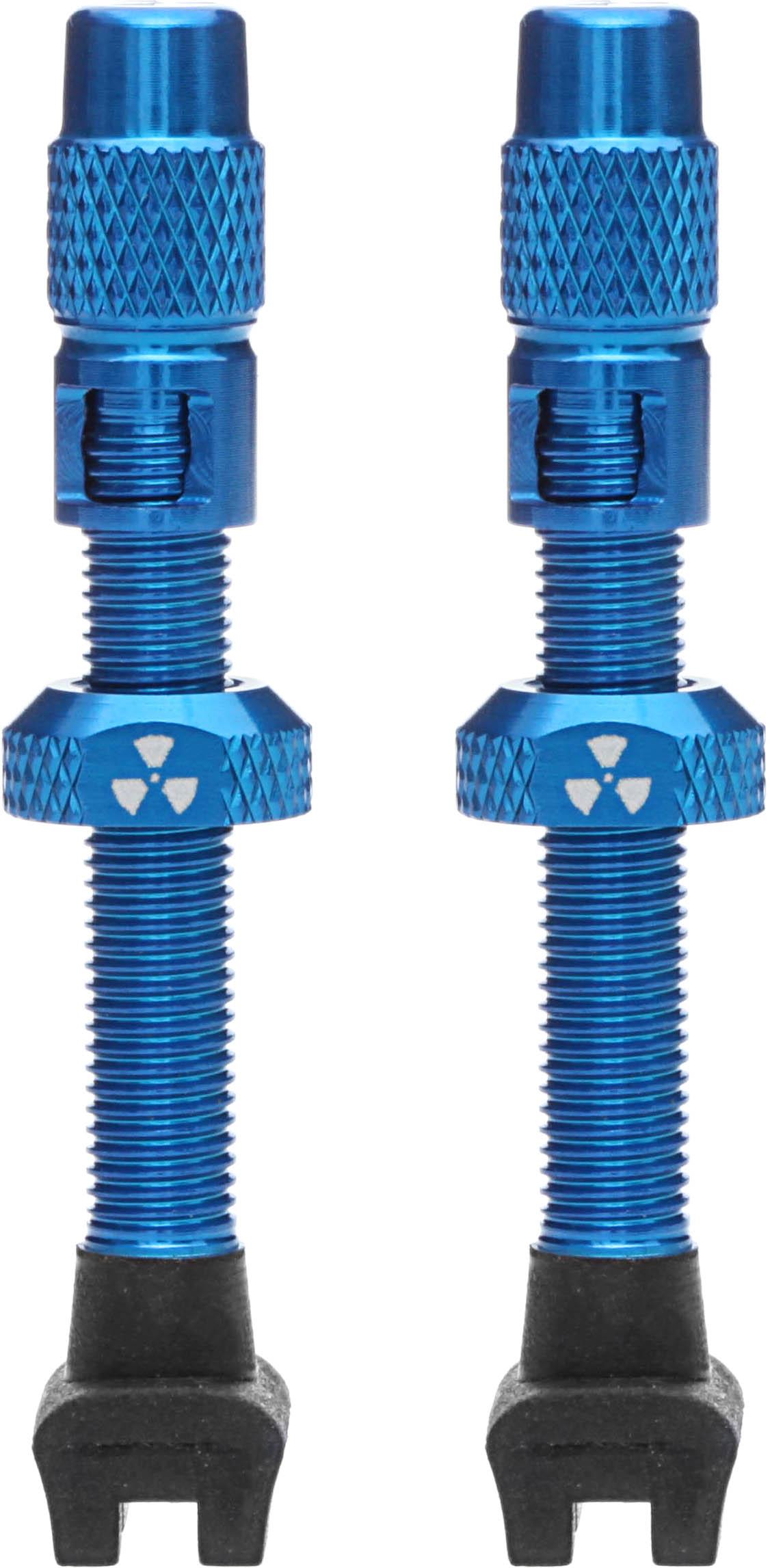 Click to view product details and reviews for Nukeproof Universal Tubeless Valves Pair Blue.