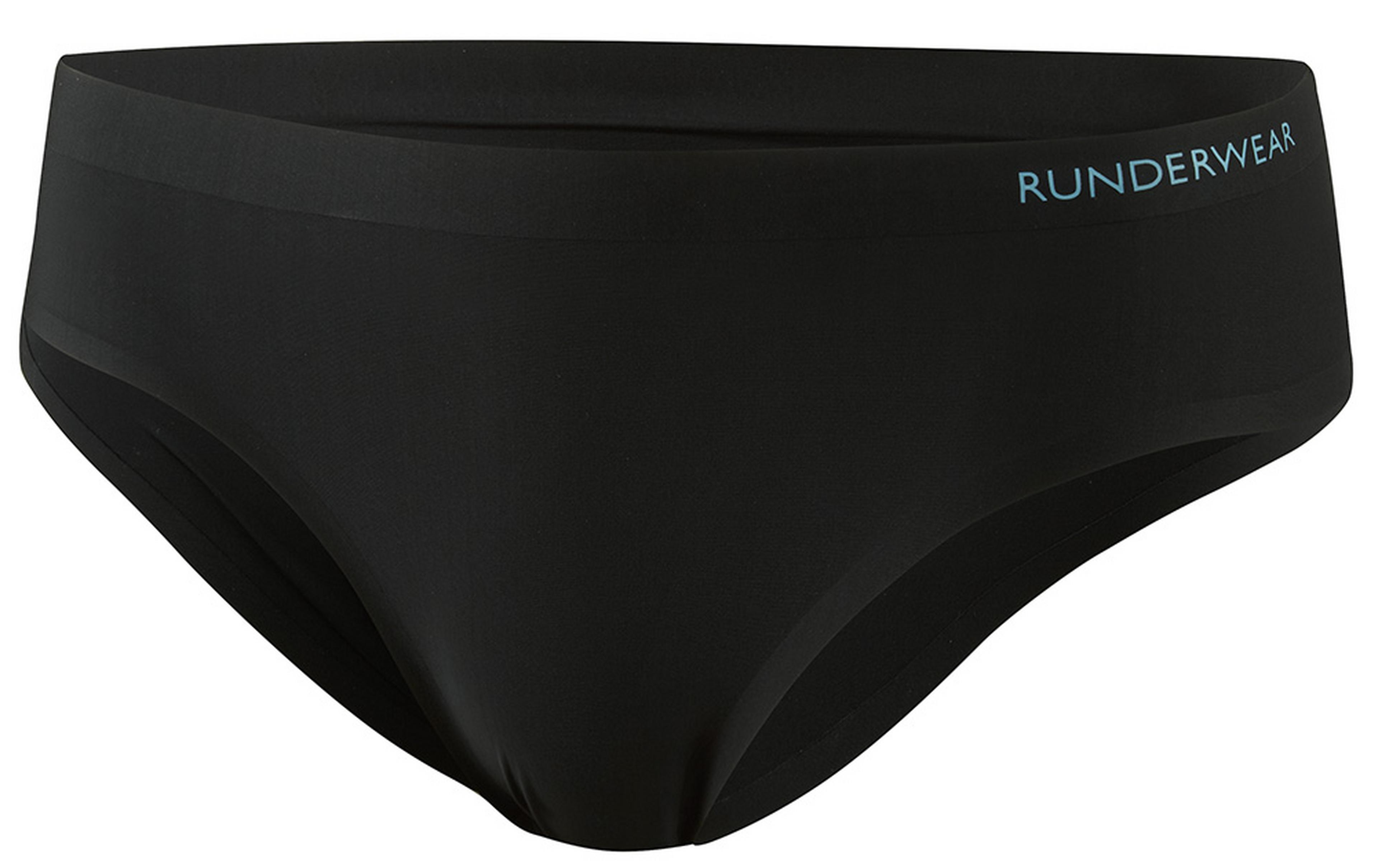 Runderwear Women's Running Briefs Black