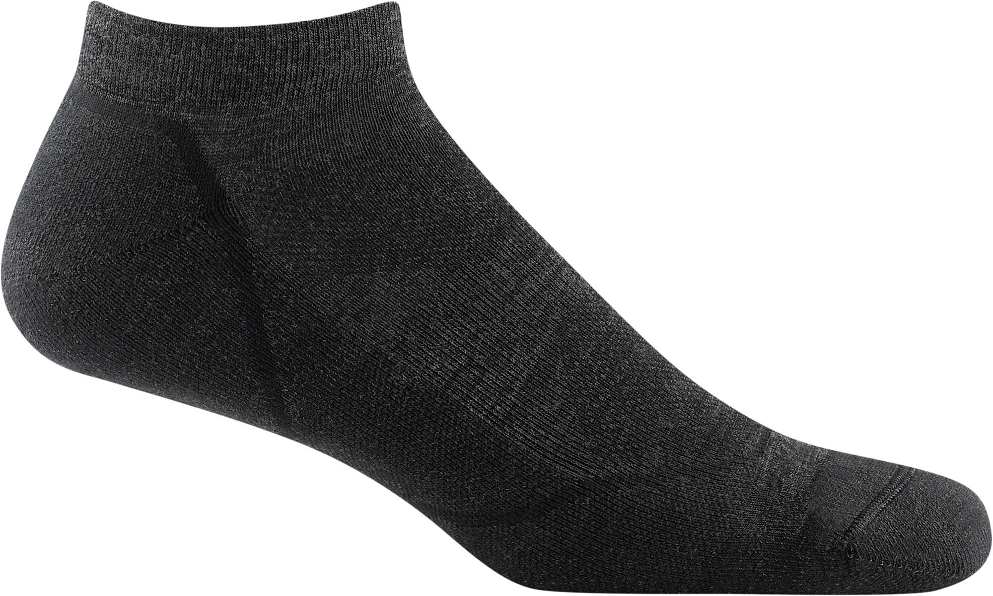 Click to view product details and reviews for Darn Tough Hiker No Show Light Cushion Socks Black.
