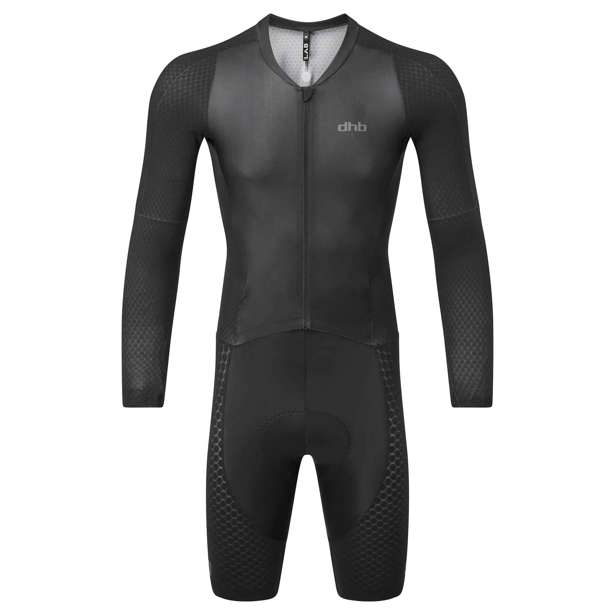 Click to view product details and reviews for Dhb Aeron Lab Mens Raceline Long Sleeve Speedsuit Black.