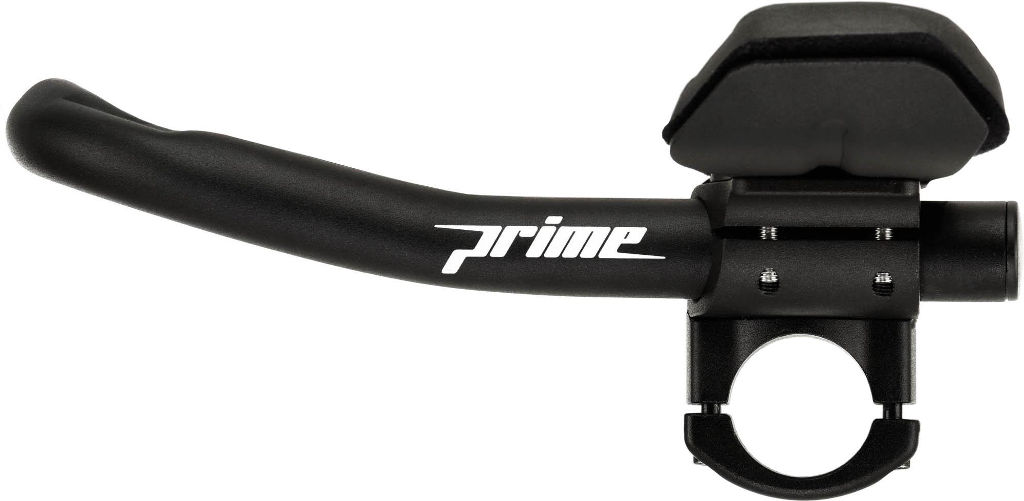 Prime Mini Clip On Alloy Aerobars 318mm Black