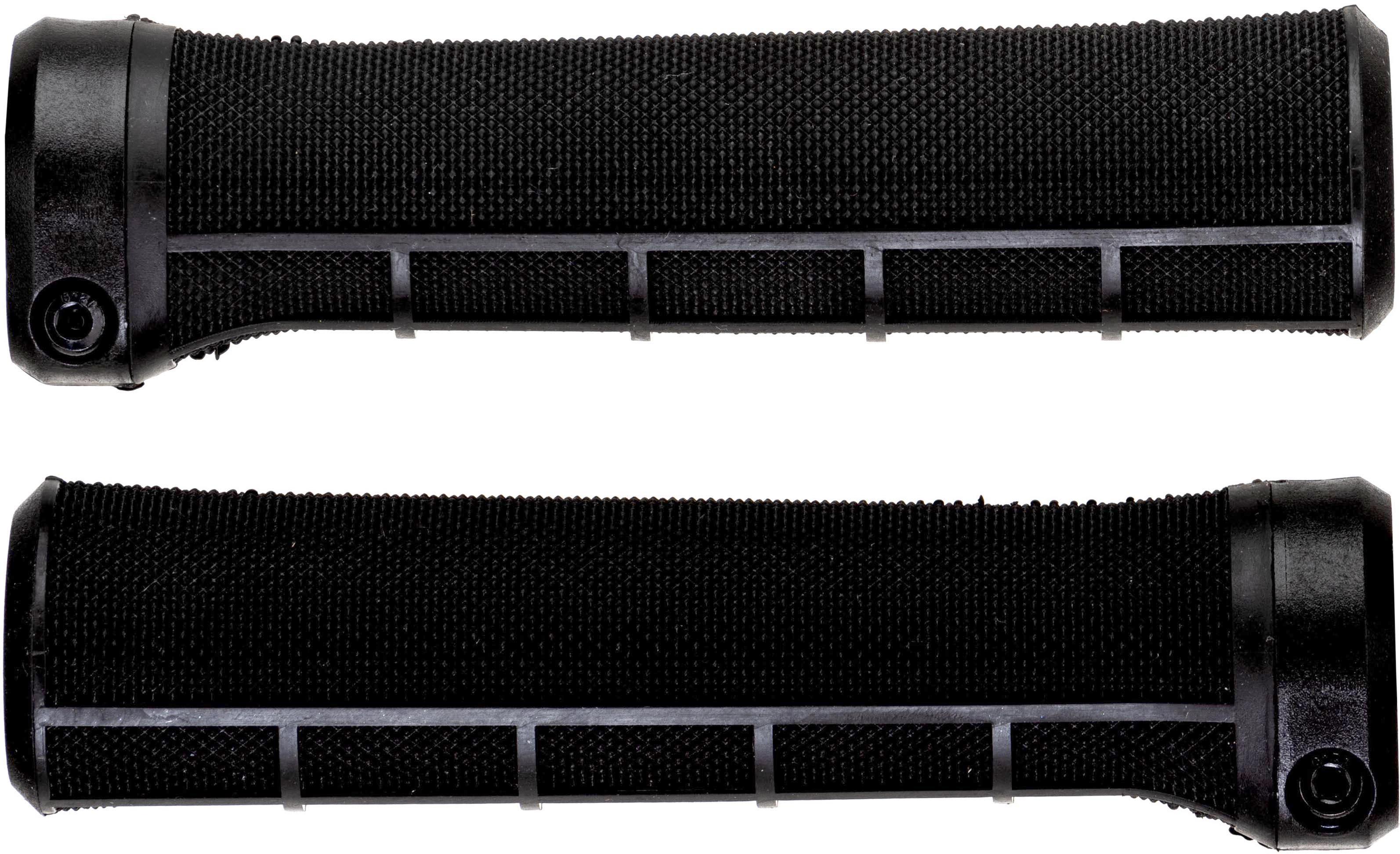 Click to view product details and reviews for Brand X Half Waffle Lock On Grips Black.