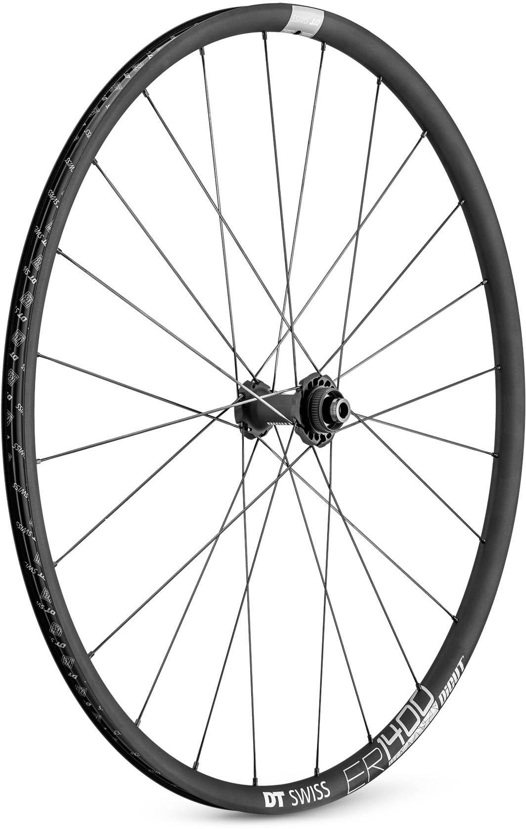 Image of DT Swiss ER 1400 Dicut DB 21mm Front Wheel - Black