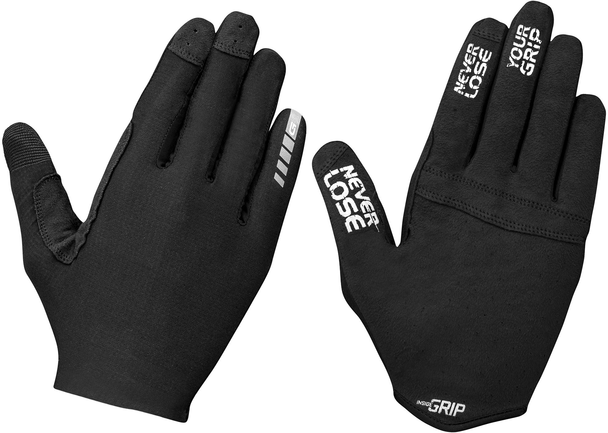 Click to view product details and reviews for Gripgrab Aerolite Insidegrip Long Finger Glove Black.