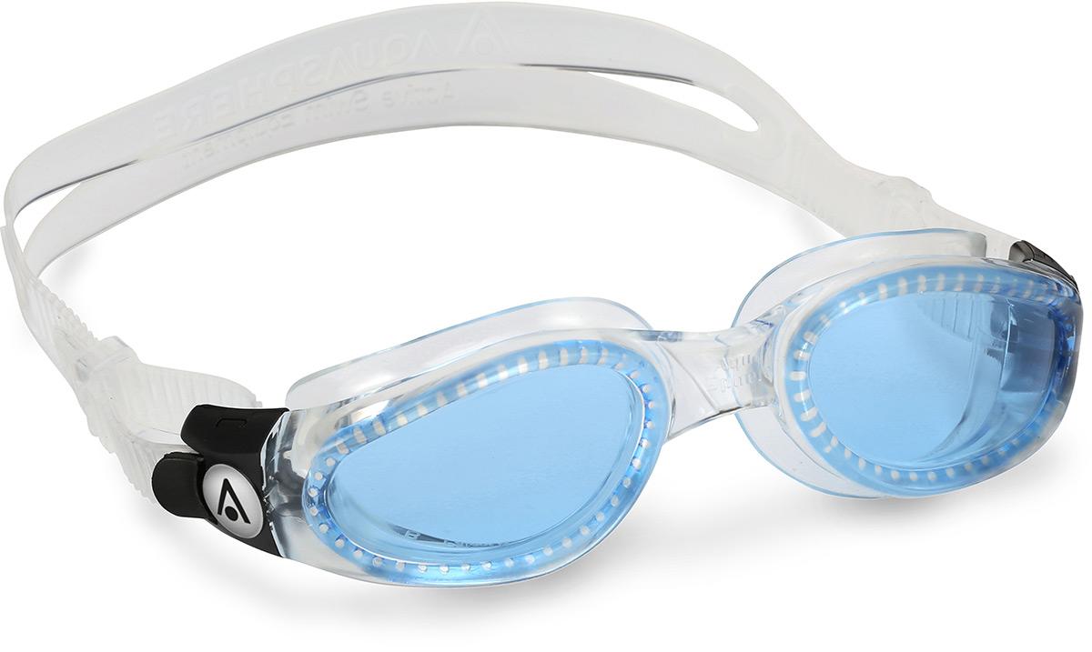Click to view product details and reviews for Aqua Sphere Kaiman Goggles Dark Lens Clear Blue.