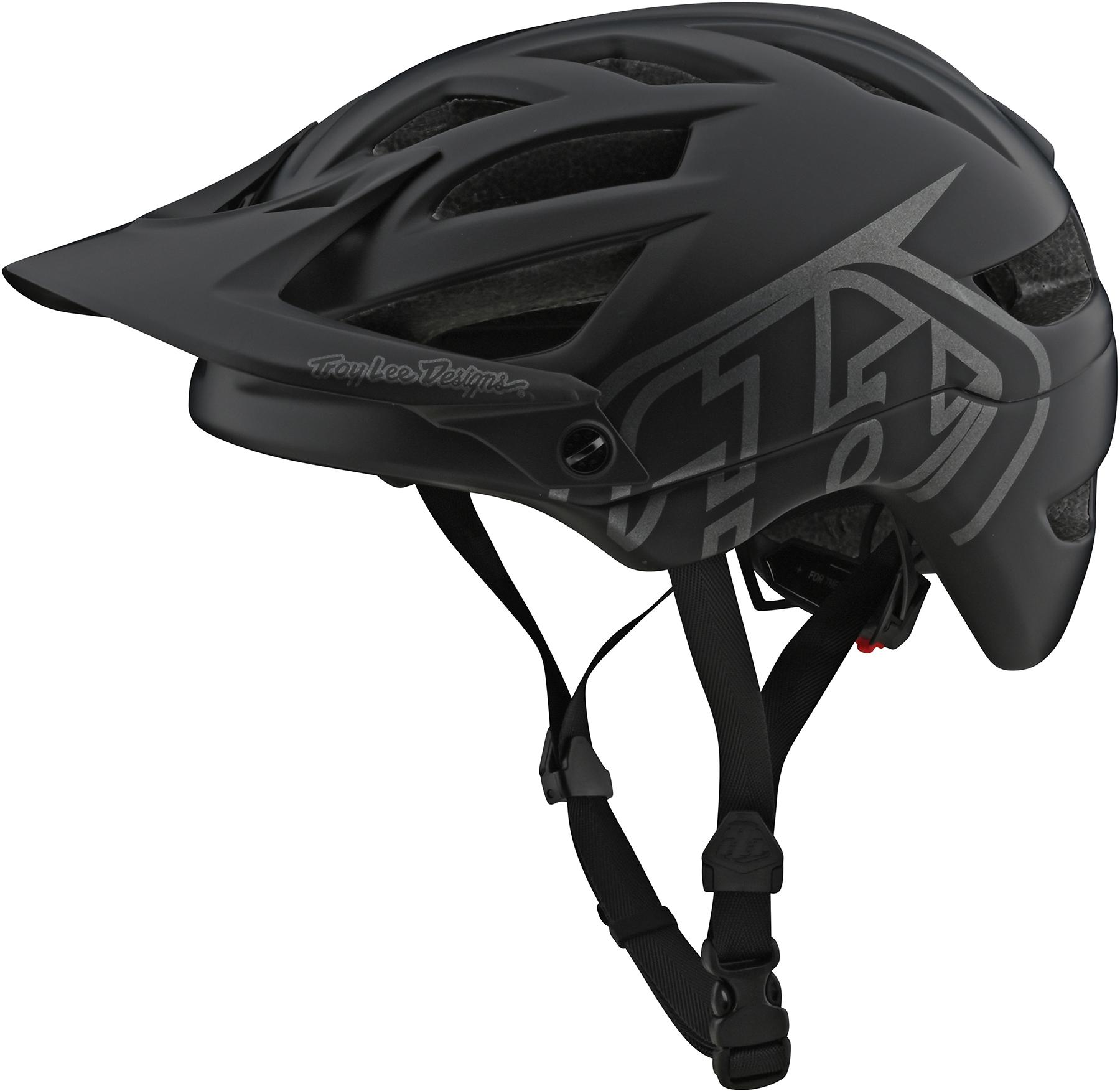 Image of Casque Troy Lee Designs A1 MIPS Classic - Black/Black