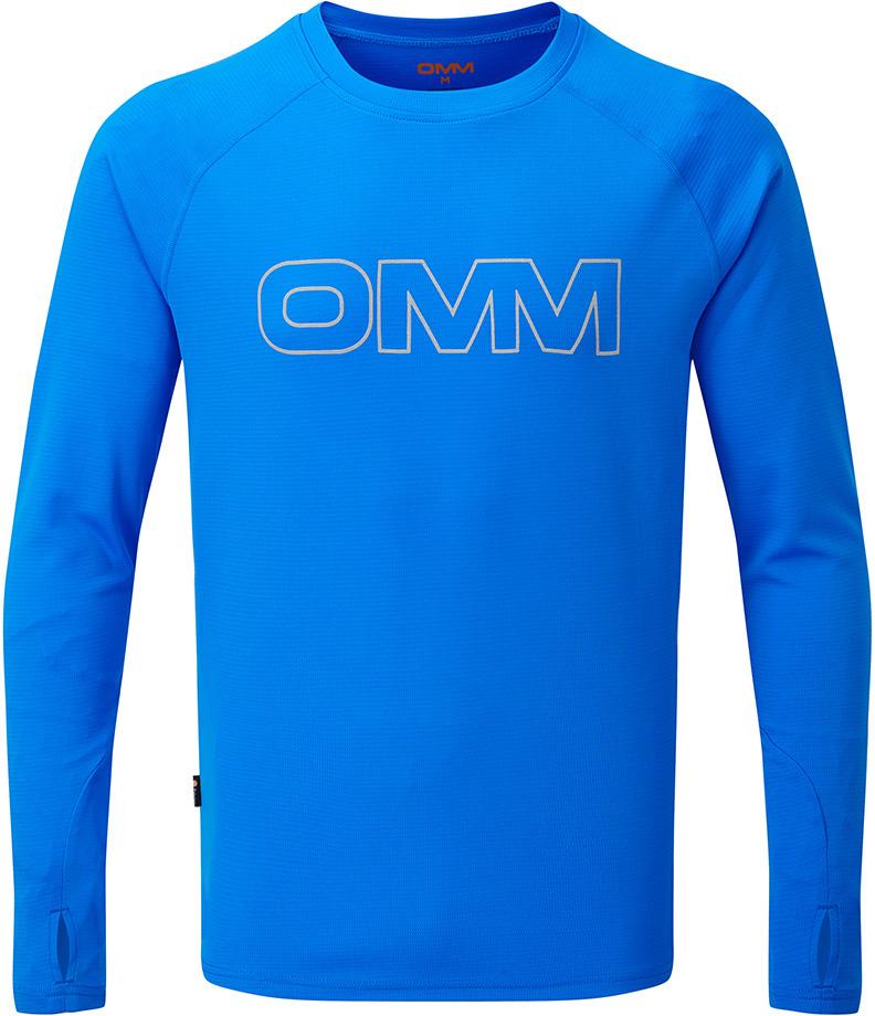 Image of OMM Bearing Long Sleeve Tee - Blue