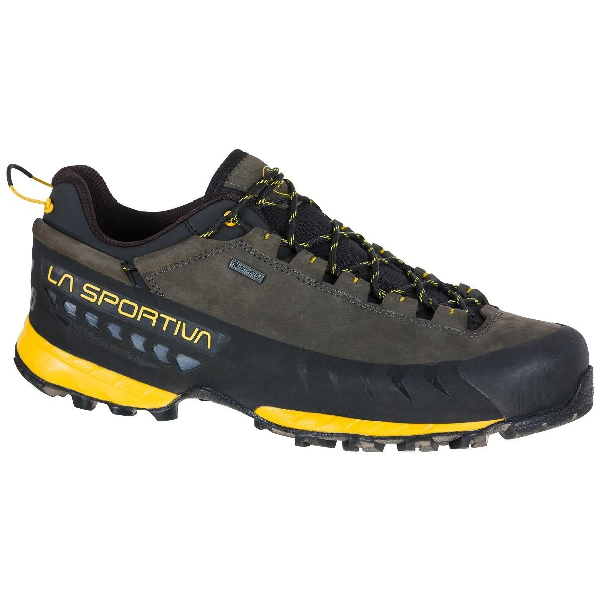 Image of Chaussures d'approche La Sportiva TX5 Gore-Tex - Carbon/Yellow