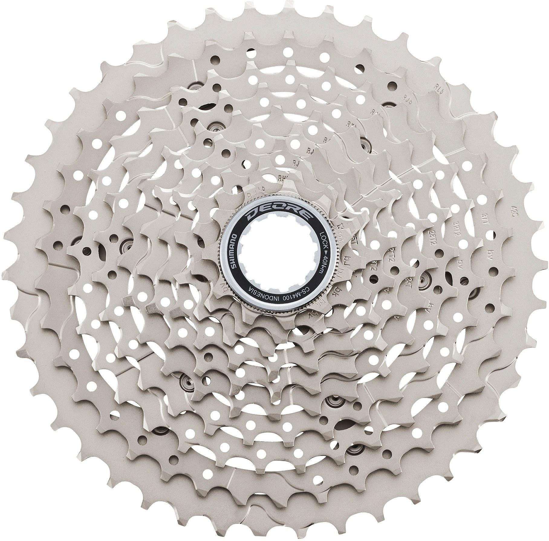 Click to view product details and reviews for Shimano M4100 Deore 10 Speed Cassette Silver.