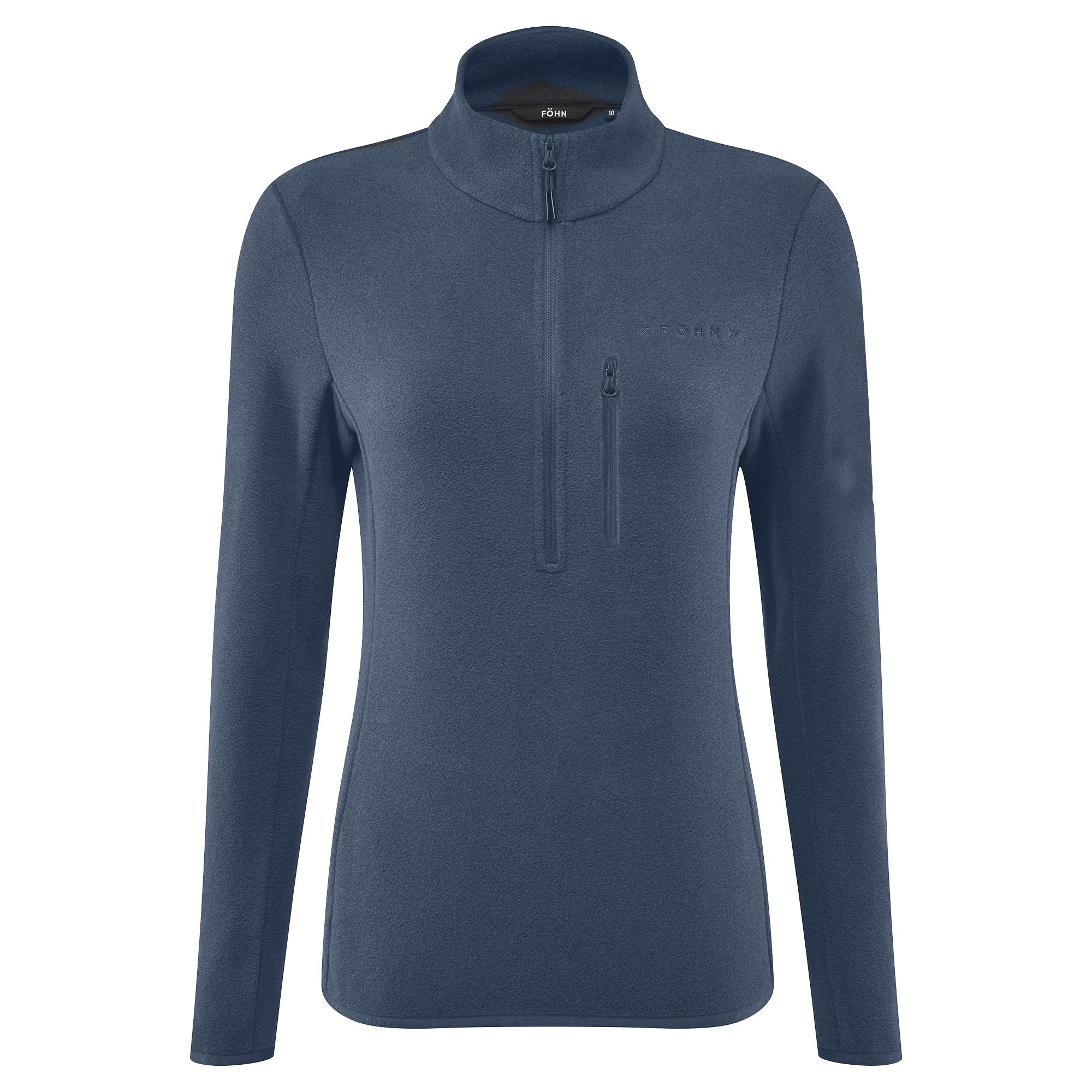 Click to view product details and reviews for F&ouml;hn Womens Trail Quarter Zip Recycled Fleece Mood Indigo.